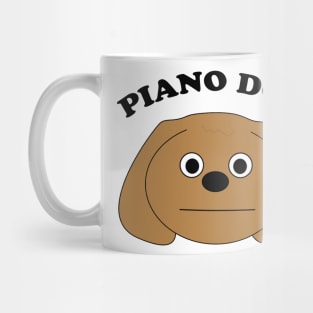 Piano Dog Mug